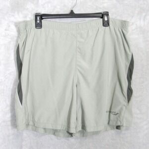 Saucony Mens Running Shorts M Medium Gray Athletic Workout Gym Activewear